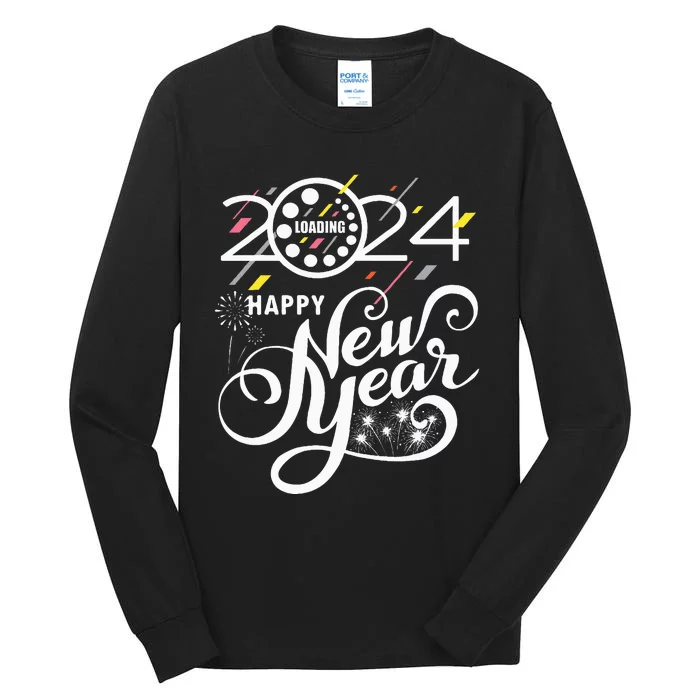 New Years Eve Party Supplies 2024 Tall Long Sleeve T-Shirt