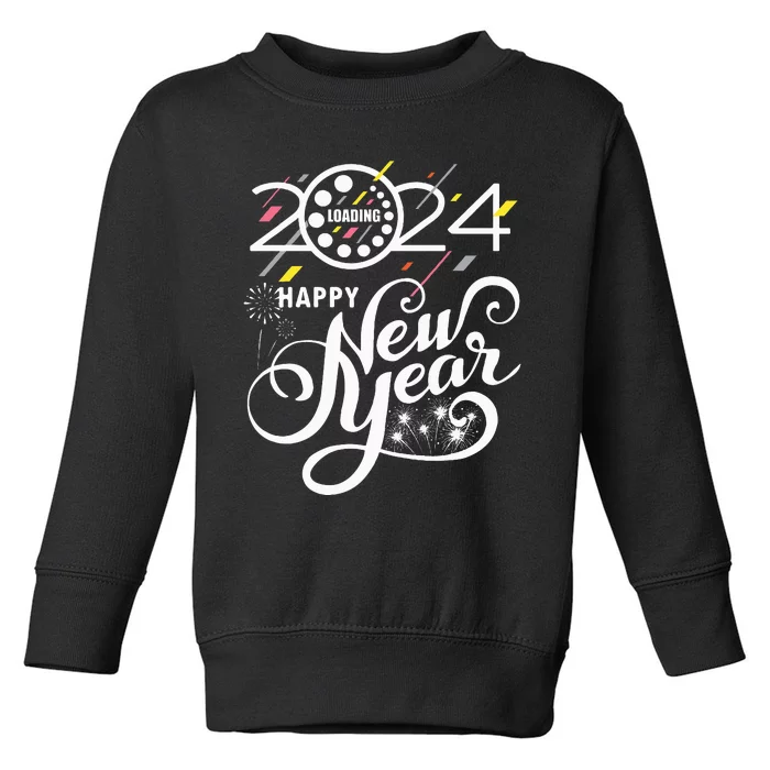 New Years Eve Party Supplies 2024 Toddler Sweatshirt