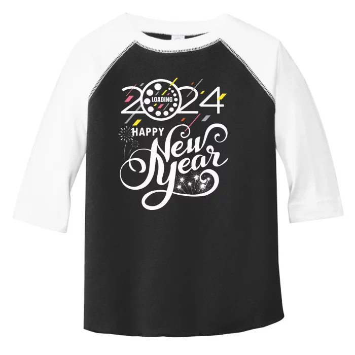 New Years Eve Party Supplies 2024 Toddler Fine Jersey T-Shirt