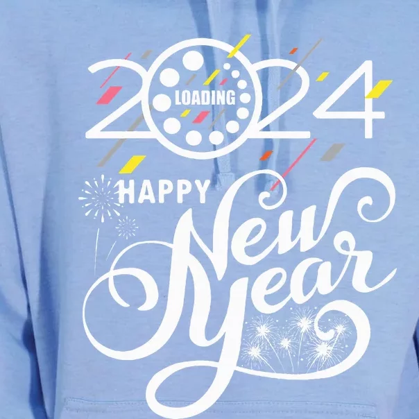 New Years Eve Party Supplies 2024 Unisex Surf Hoodie