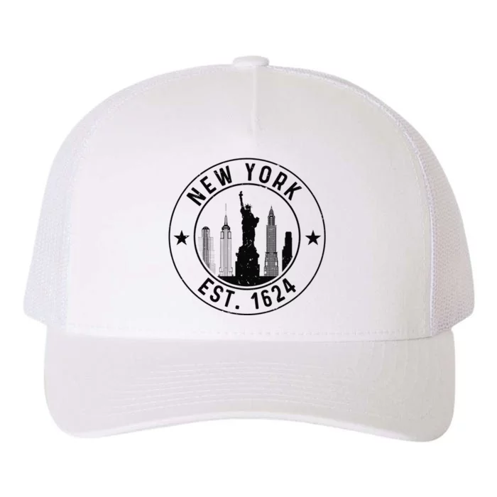 New York Est. 1624 New York City Lover Nyc Yupoong Adult 5-Panel Trucker Hat