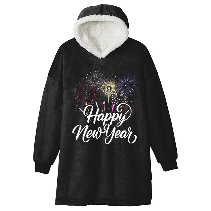 New Years Eve Party Supplies NYE 2024 Hooded Wearable Blanket