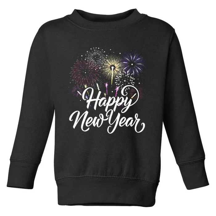 New Years Eve Party Supplies NYE 2024 Toddler Sweatshirt