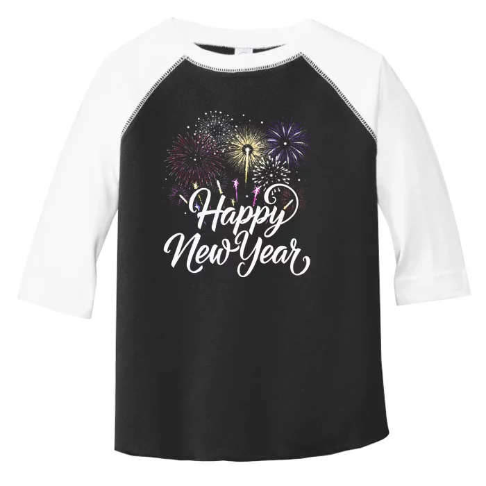 New Years Eve Party Supplies NYE 2024 Toddler Fine Jersey T-Shirt