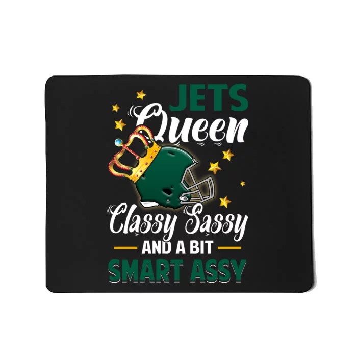 New York Football Queen Classy Sassy And A Bit Smart Assy Mousepad