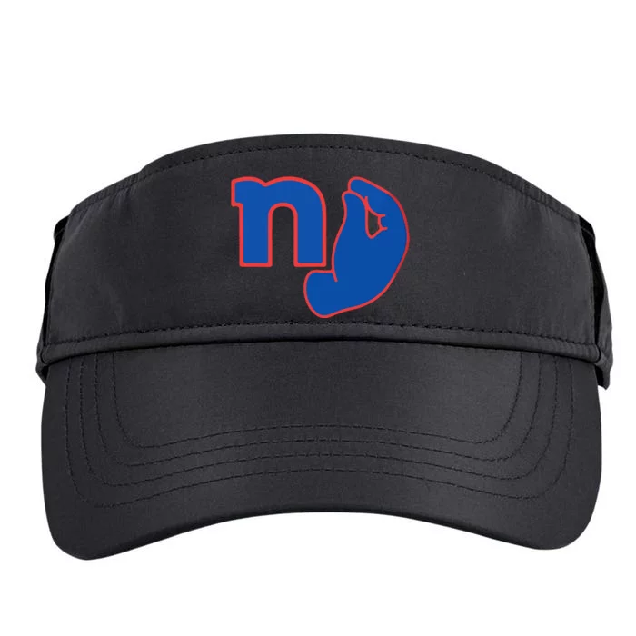 New York Football Adult Drive Performance Visor