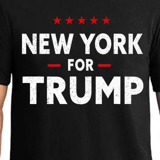 New York For Trump 2024 47th President Of The Usa Pajama Set