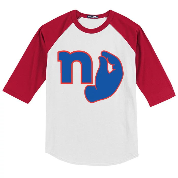 New York Football Kids Colorblock Raglan Jersey