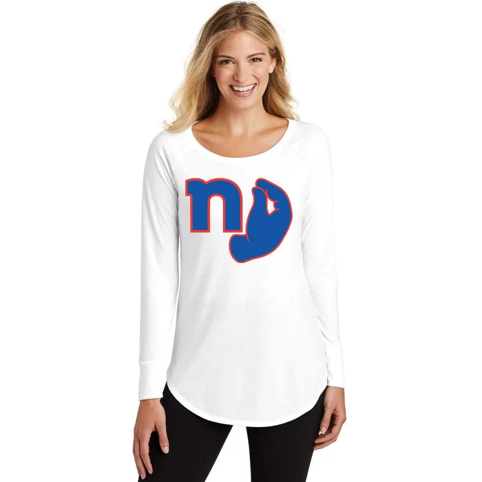 New York Football Women's Perfect Tri Tunic Long Sleeve Shirt