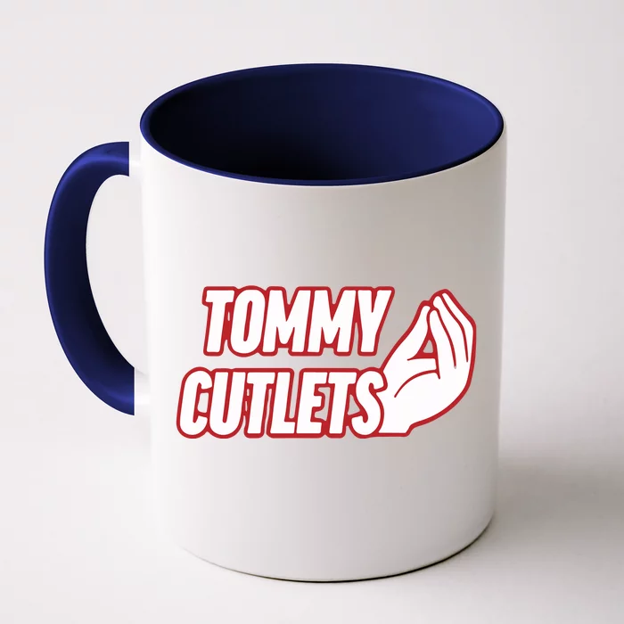 New York Football Tommy Cutlets Devito Front & Back Coffee Mug