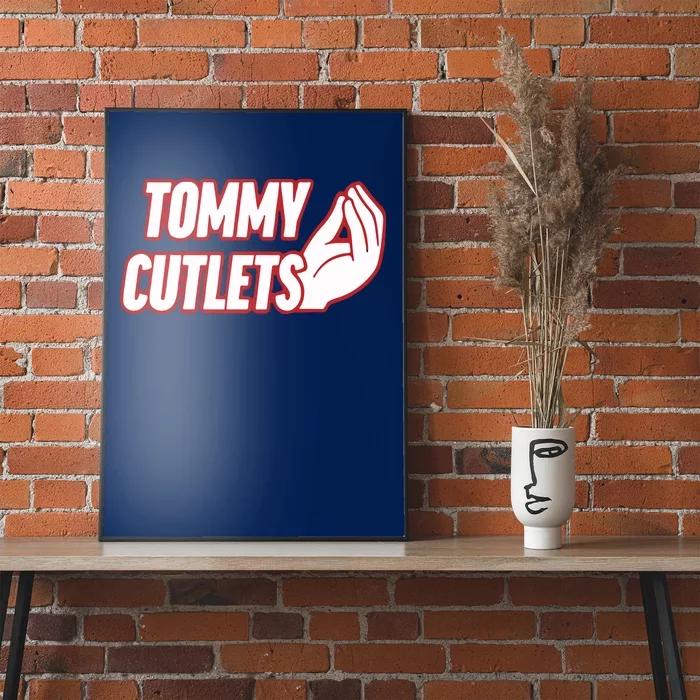 New York Football Tommy Cutlets Devito Poster