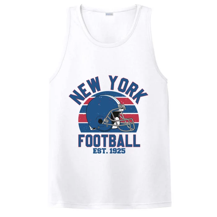 New York Football Est 1925 Football Team Supporter Performance Tank