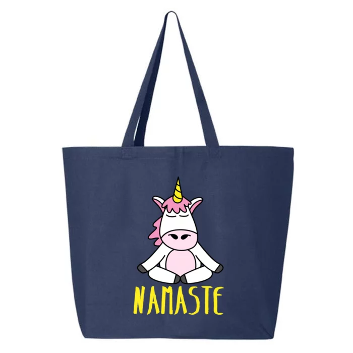 Namaste Yoga Funny Meditating Magical Creature Gift 25L Jumbo Tote