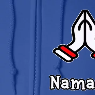 Namaste Yoga Great Gift Namaste Gift Full Zip Hoodie