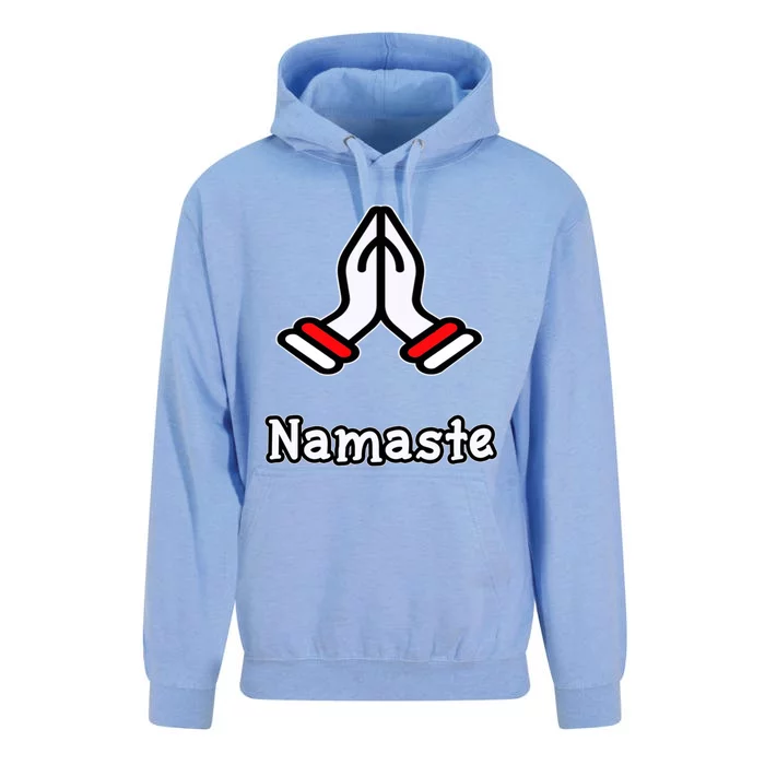 Namaste Yoga Great Gift Namaste Gift Unisex Surf Hoodie