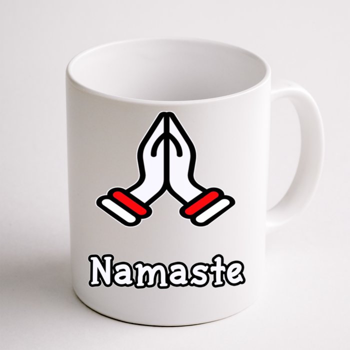 Namaste Yoga Great Gift Namaste Gift Front & Back Coffee Mug