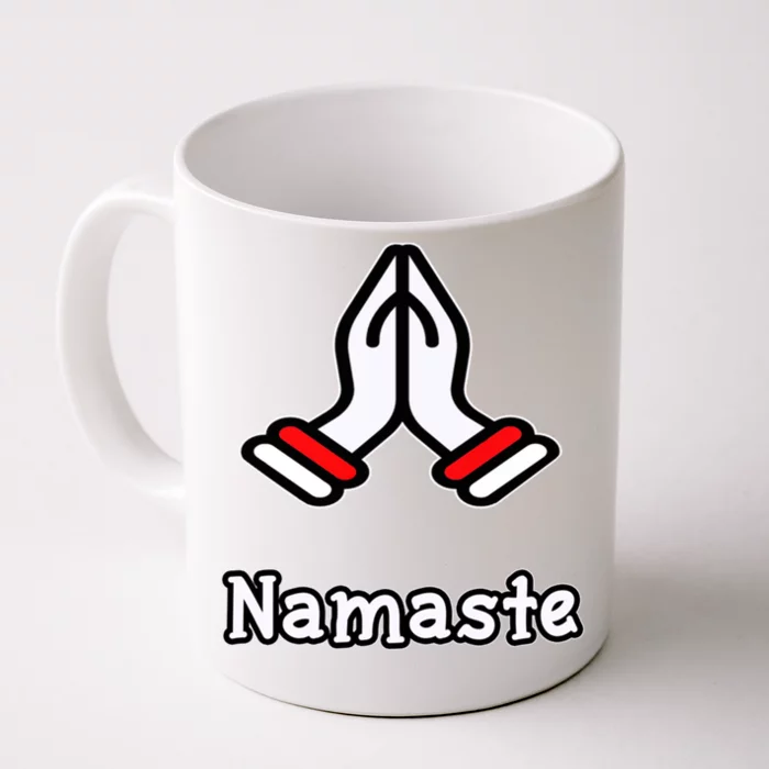 Namaste Yoga Great Gift Namaste Gift Front & Back Coffee Mug