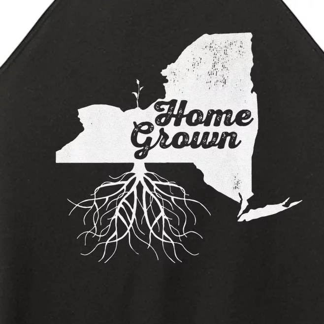 New York Home Grown Roots Ny State Pride Women’s Perfect Tri Rocker Tank