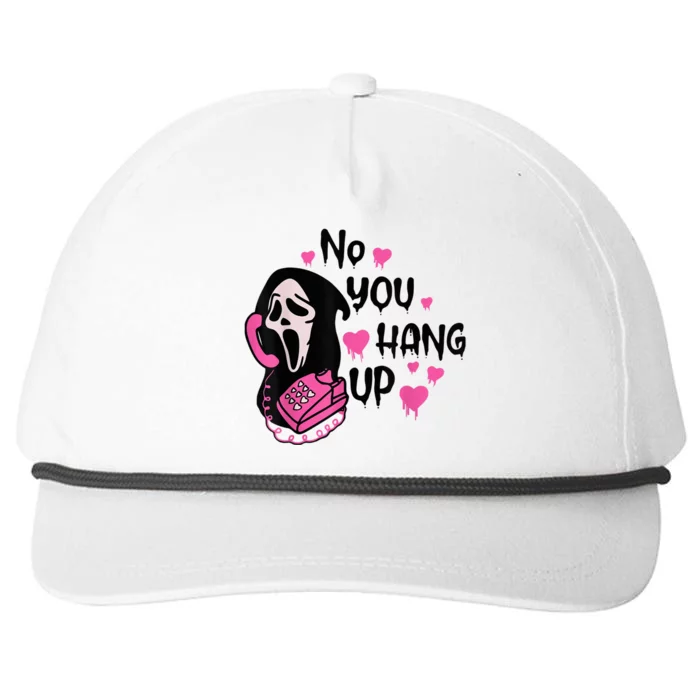 No You Hang Up First Ghost Calling Halloween Sweatshirt Snapback Five-Panel Rope Hat