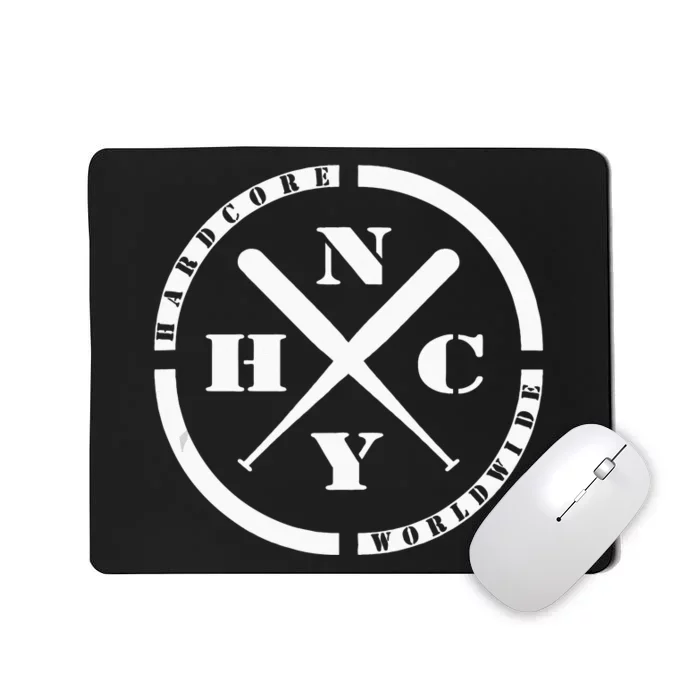 NEW YORK Hardcore Is Worldwide NYHC Punks Not Dead Mousepad