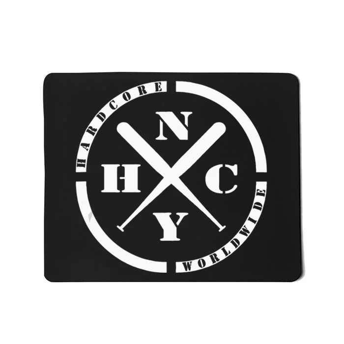 NEW YORK Hardcore Is Worldwide NYHC Punks Not Dead Mousepad