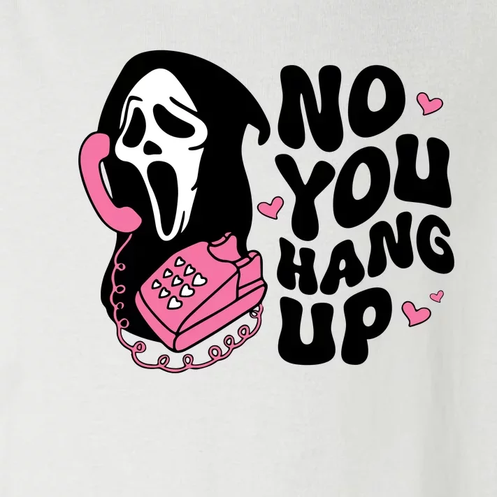 No You Hang Up Ghost Halloween Toddler Long Sleeve Shirt