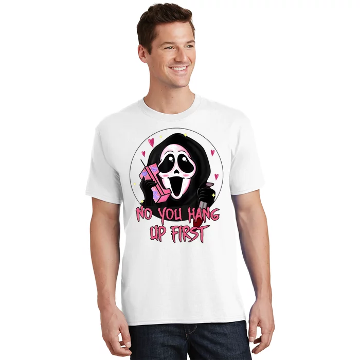 No You Hang Up First Ghost Calling Halloween T-Shirt