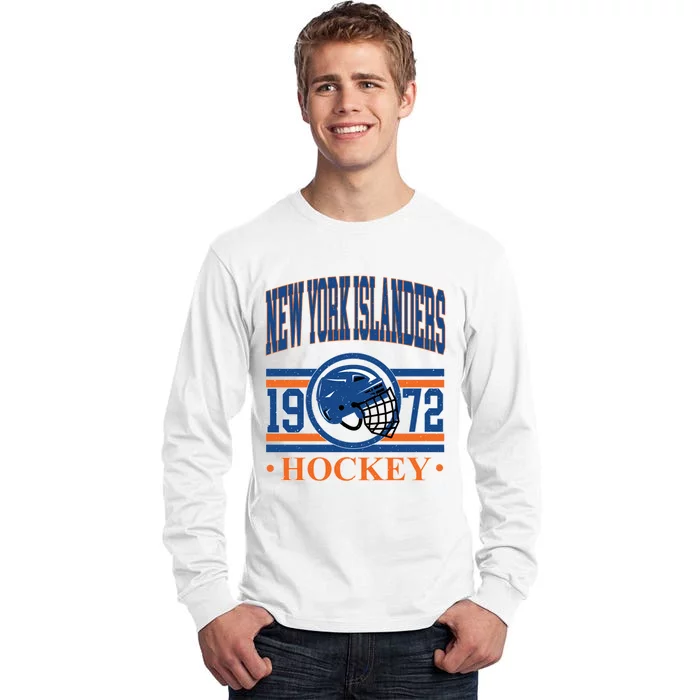 New York Islanders Hockey Team Supporter Tall Long Sleeve T-Shirt