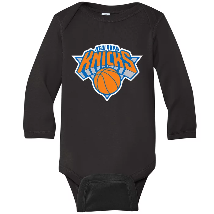 New York Knicks Baby Long Sleeve Bodysuit