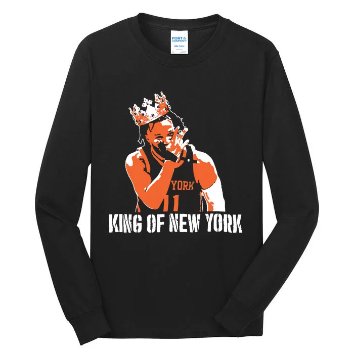 New York Knicks Jalen Brunson Tall Long Sleeve T-Shirt