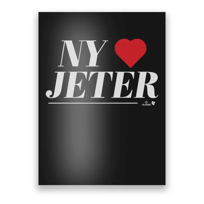 New York Loves Jeter Poster