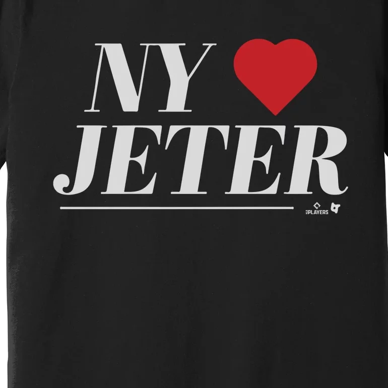 New York Loves Jeter Premium T-Shirt