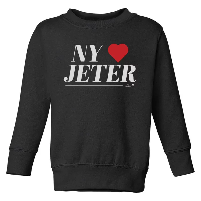 New York Loves Jeter Toddler Sweatshirt