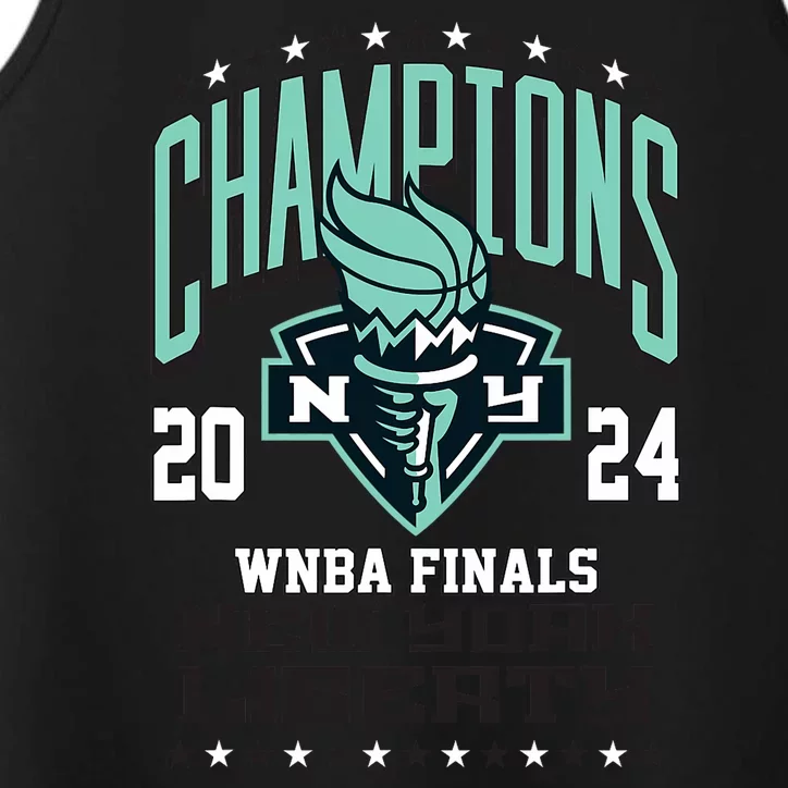 New York Liberty 2024 Championship Performance Tank