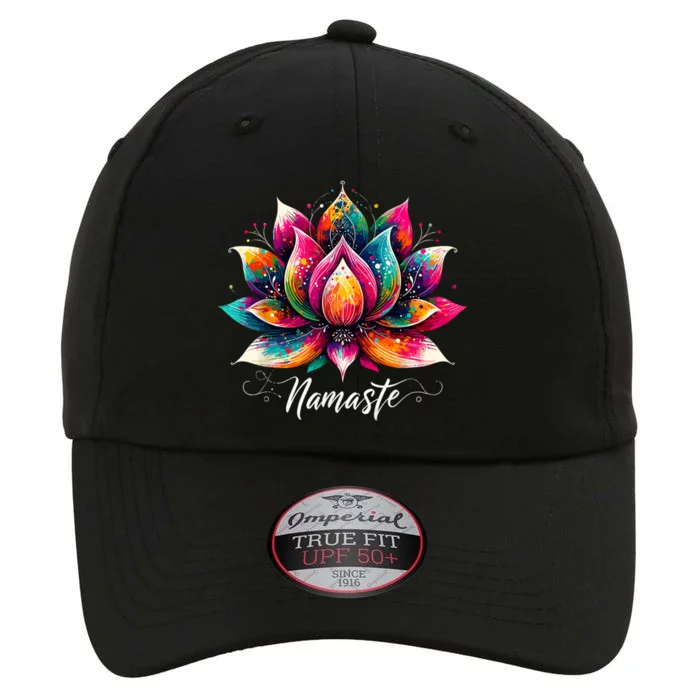 Namaste Yoga Lotus Flower Meditaton Zen Bohemian The Original Performance Cap