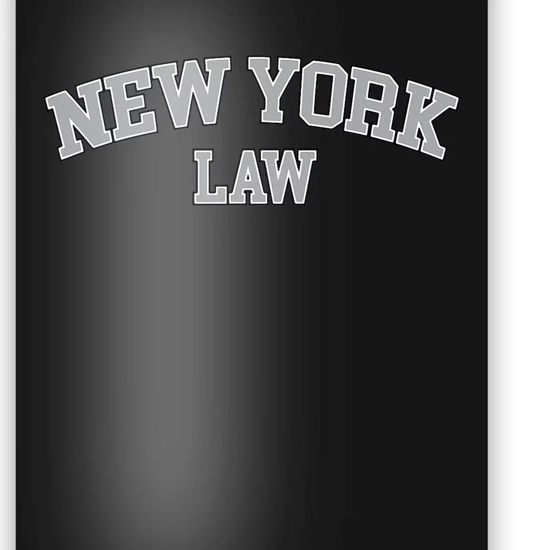 New York Lawyer Attorney Bar Graduate School Law Gift Poster