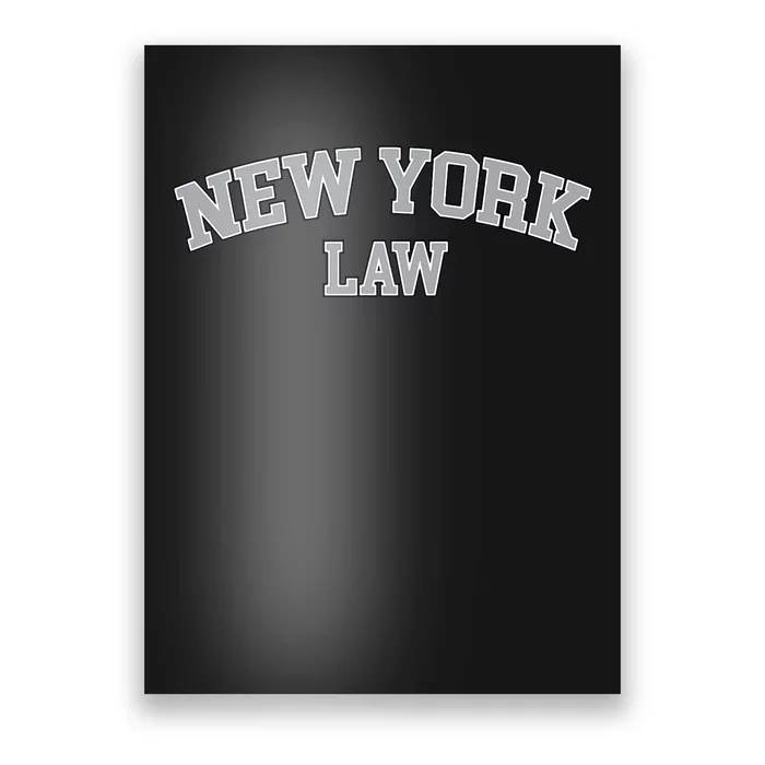 New York Lawyer Attorney Bar Graduate School Law Gift Poster