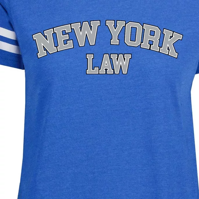 New York Lawyer Attorney Bar Graduate School Law Gift Enza Ladies Jersey Football T-Shirt