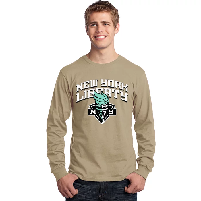 New York Liberty Top Court Long Sleeve Shirt