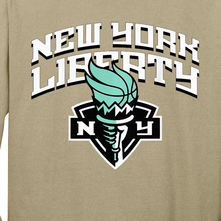 New York Liberty Top Court Long Sleeve Shirt