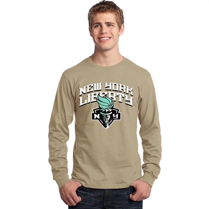 New York Liberty Top Court Tall Long Sleeve T-Shirt