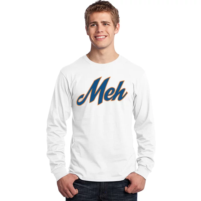 New York Meh Long Sleeve Shirt