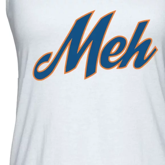 New York Meh Ladies Essential Flowy Tank