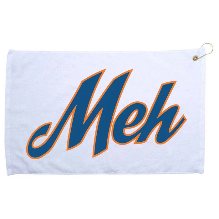 New York Meh Grommeted Golf Towel