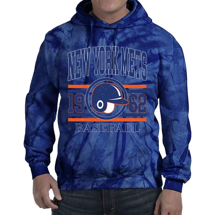 New York Mets 1962 Baseball Team Supporter Tie Dye Hoodie