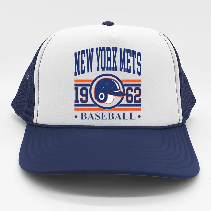 New York Mets 1962 Baseball Team Supporter Trucker Hat