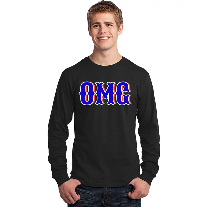 New York Mets Omg Long Sleeve Shirt