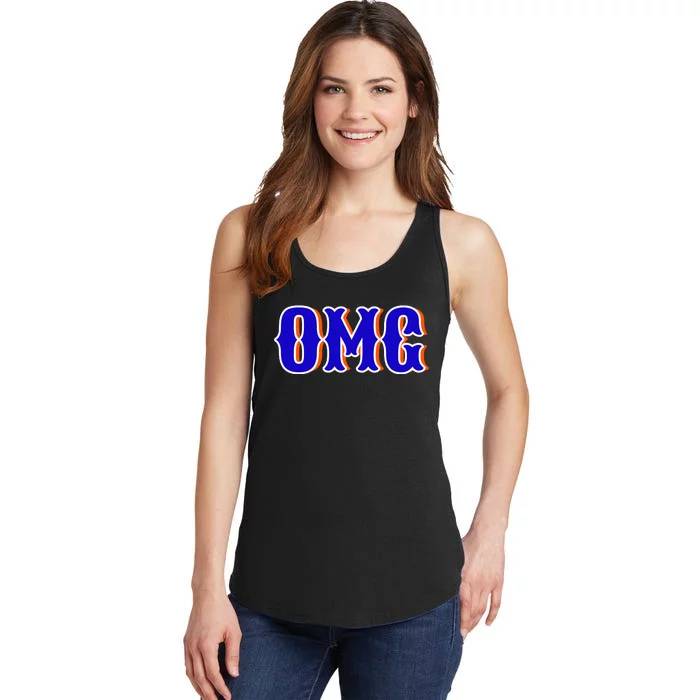 New York Mets Omg Ladies Essential Tank