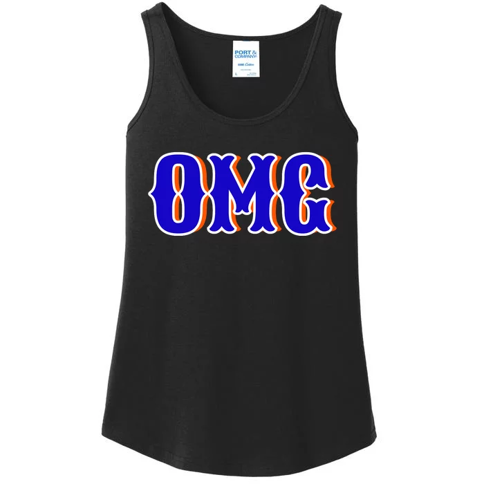 New York Mets Omg Ladies Essential Tank