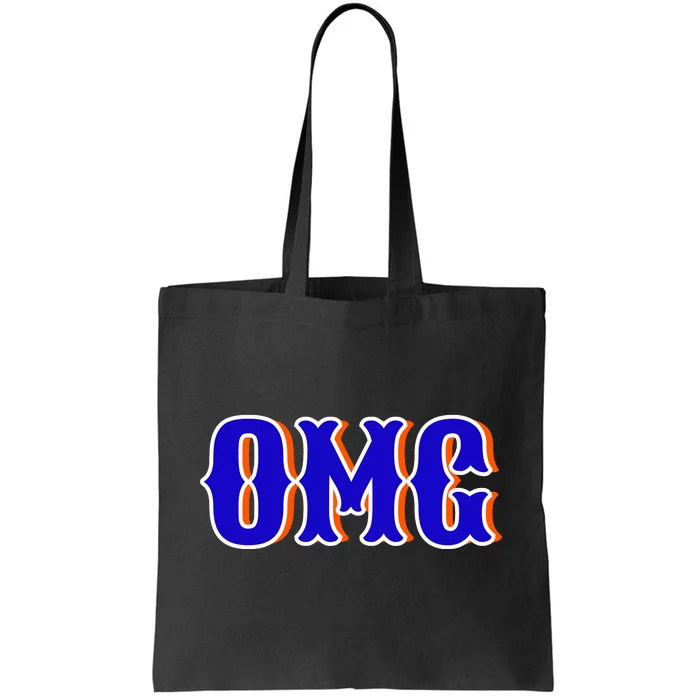 New York Mets Omg Tote Bag